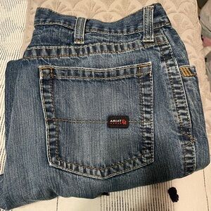 Ariat FR Blue Denim Jeans